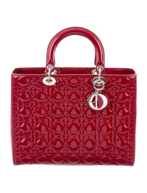 christian dior red purse|christian dior purses on displays.